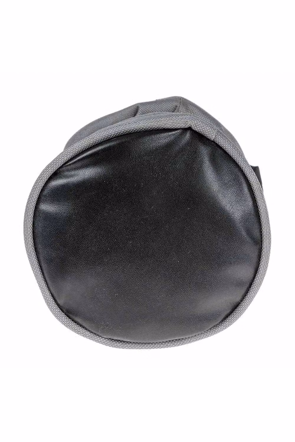 Homescapes Grey and Black Filled Fabric Door Stop with Handle – 3