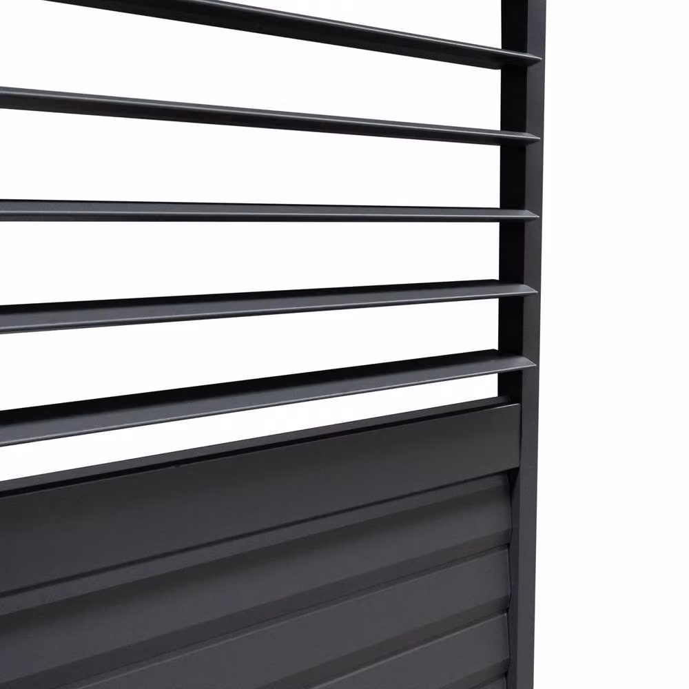 Monstershop Anthracite Aluminium Pergola Shutter Panel in Grey – 3