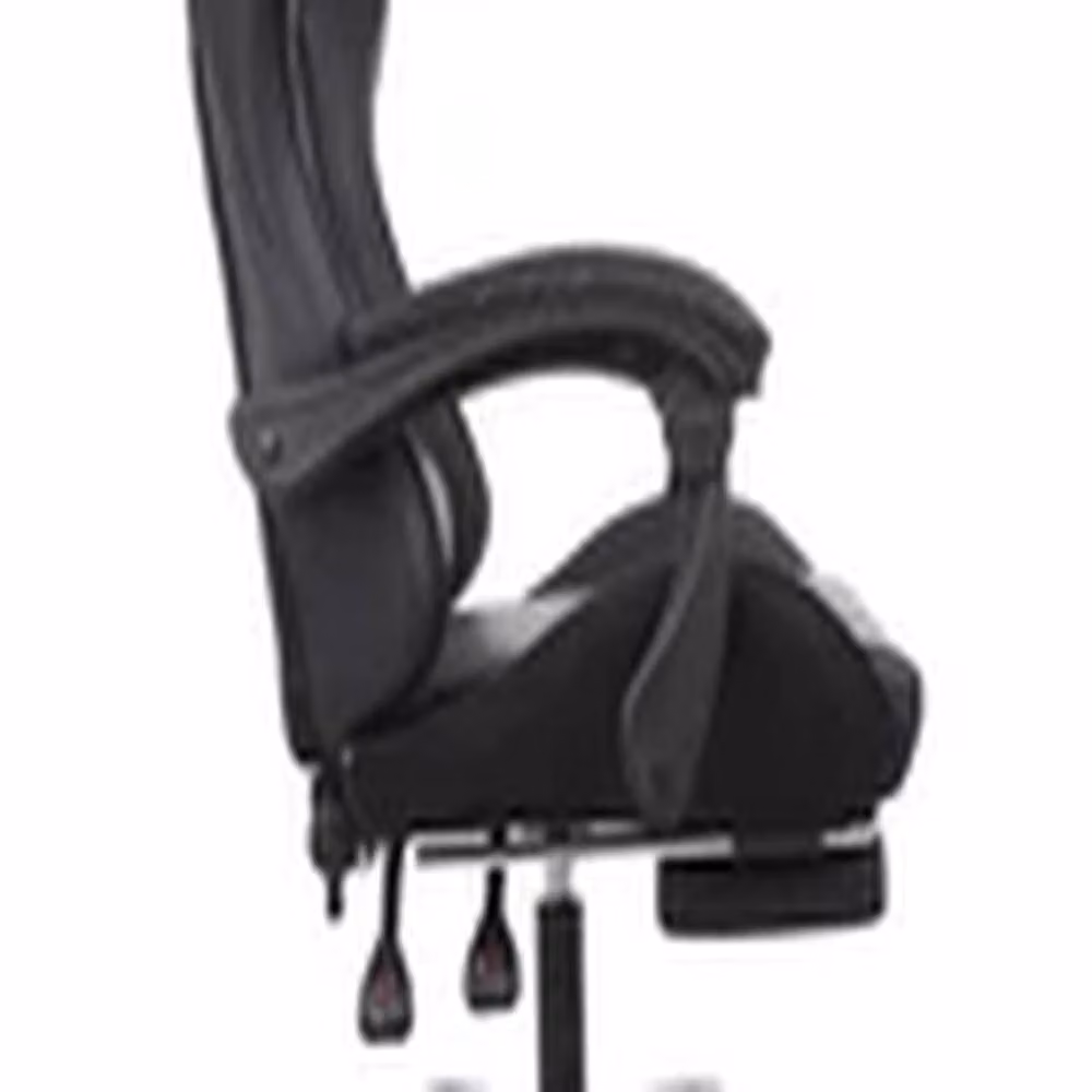 EONLION Ergonomic Gaming and Home Office Chair in Black with Adjustable Headrest and Armrests – 3