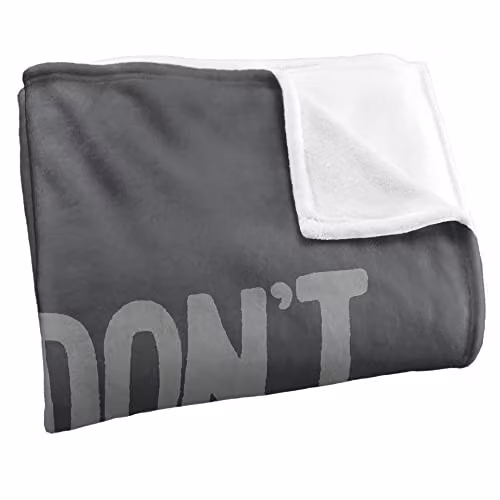 LOGOVISION Jim Henson Labyrinth Don't Lose Your Head Super Soft Fleece Throw Blanket, Multicolour and Grey, W: 91 cm, D: 147 cm – 3