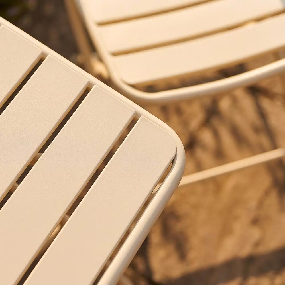 Artemis Home Colourways Vibrant Folding Patio or Balcony Set in Beige – 3