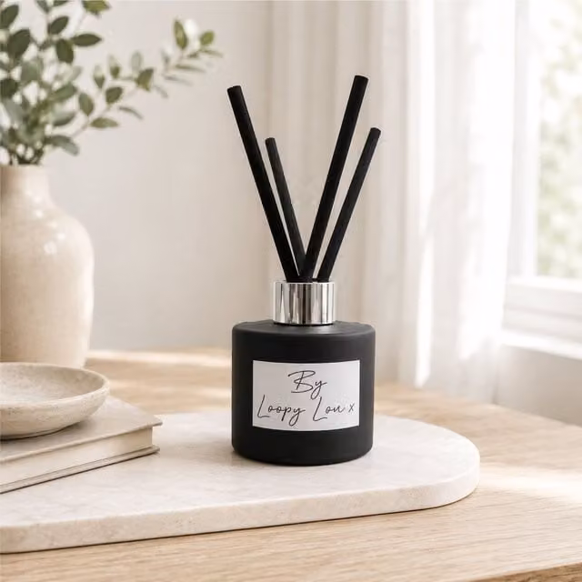60 Second Makeover Gingerbread Luxury Reed Diffuser in Black