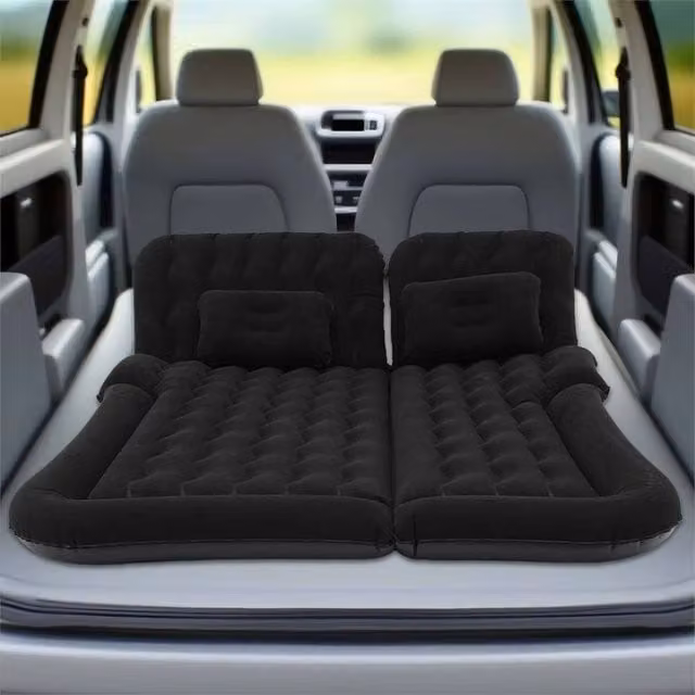 Nordara SUV and Car Air Mattress with 2 Pillows in Black