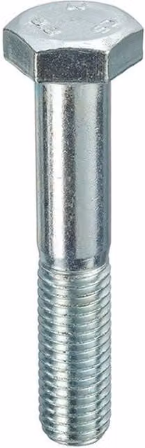 Unifix Grade 8.8 Galvanised Hexagon Bolts, Silver, M20 x 110 mm, Box of 10