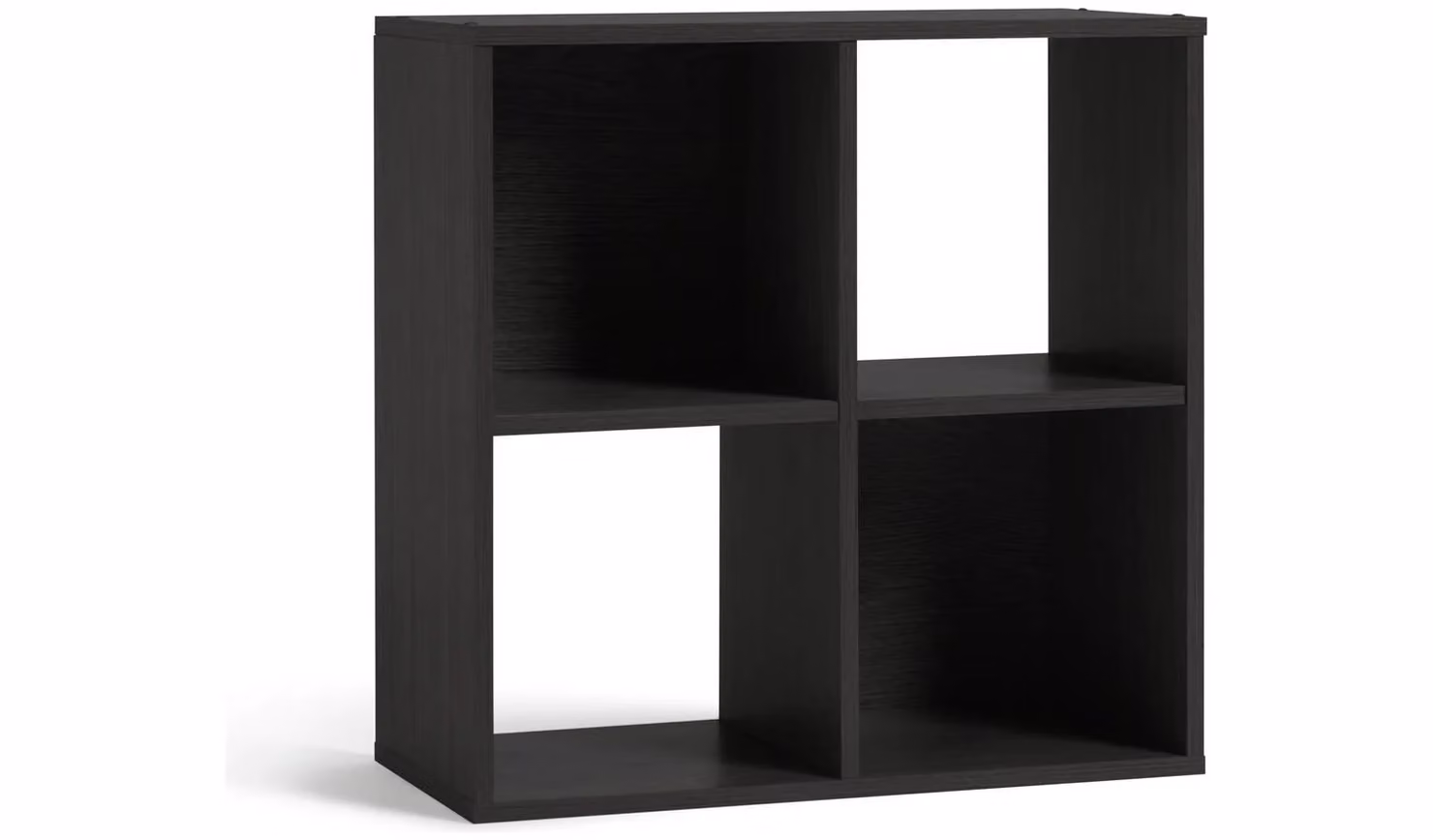 Argos Home Squares 4 Cube Storage Unit in Black