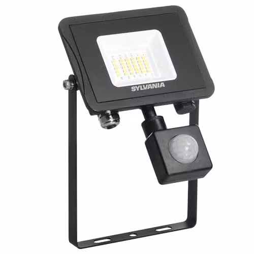 SYLVANIA SylFlood 18W LED Outdoor Floodlight, 2000 Lumens, IP65 Security Light, Black – 1
