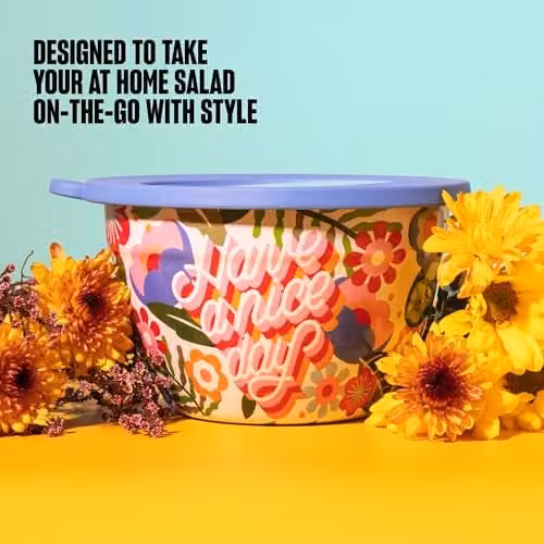 S'well Stainless Steel Salad Bowl Kit with Compartments, 1.9 l, Multicolour – 3
