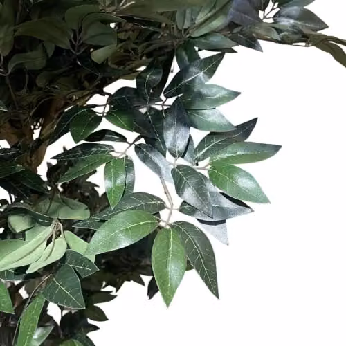 LeafUK 180 cm Fire Retardant Lychee Ball Artificial Tree in Green – 3