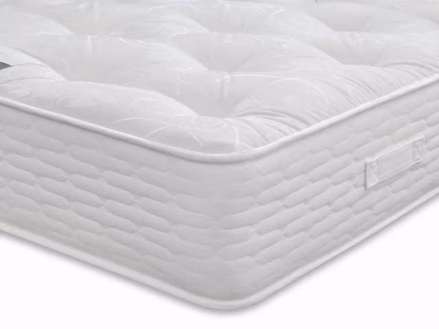 ASC Linden Pocket 1000 Extra Long Single Mattress, White, W: 90 cm, D: 200 cm