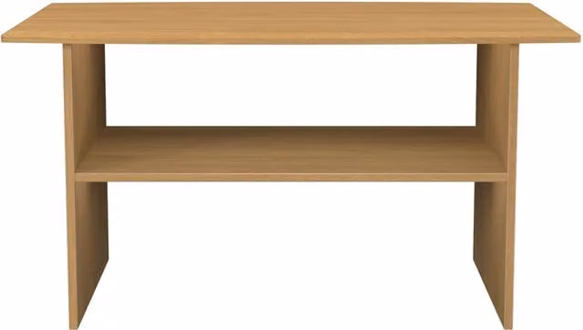 Ready Assembled 2 U Carlton Coffee Table in Natural Wood – 1