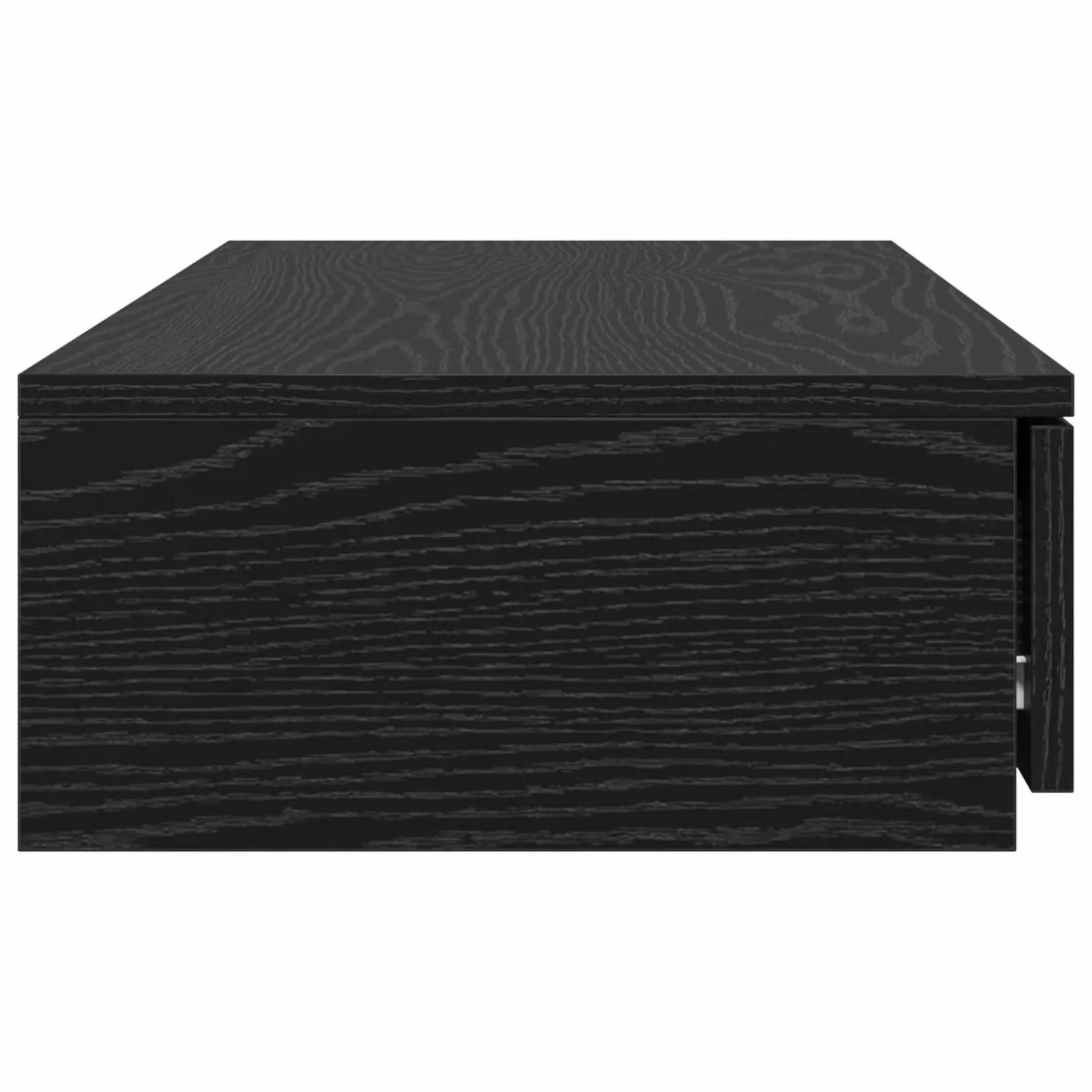Berkfield Home Modern Bedside Drawers in Black, W/D/H: 90 x 36 x 5 cm – 2