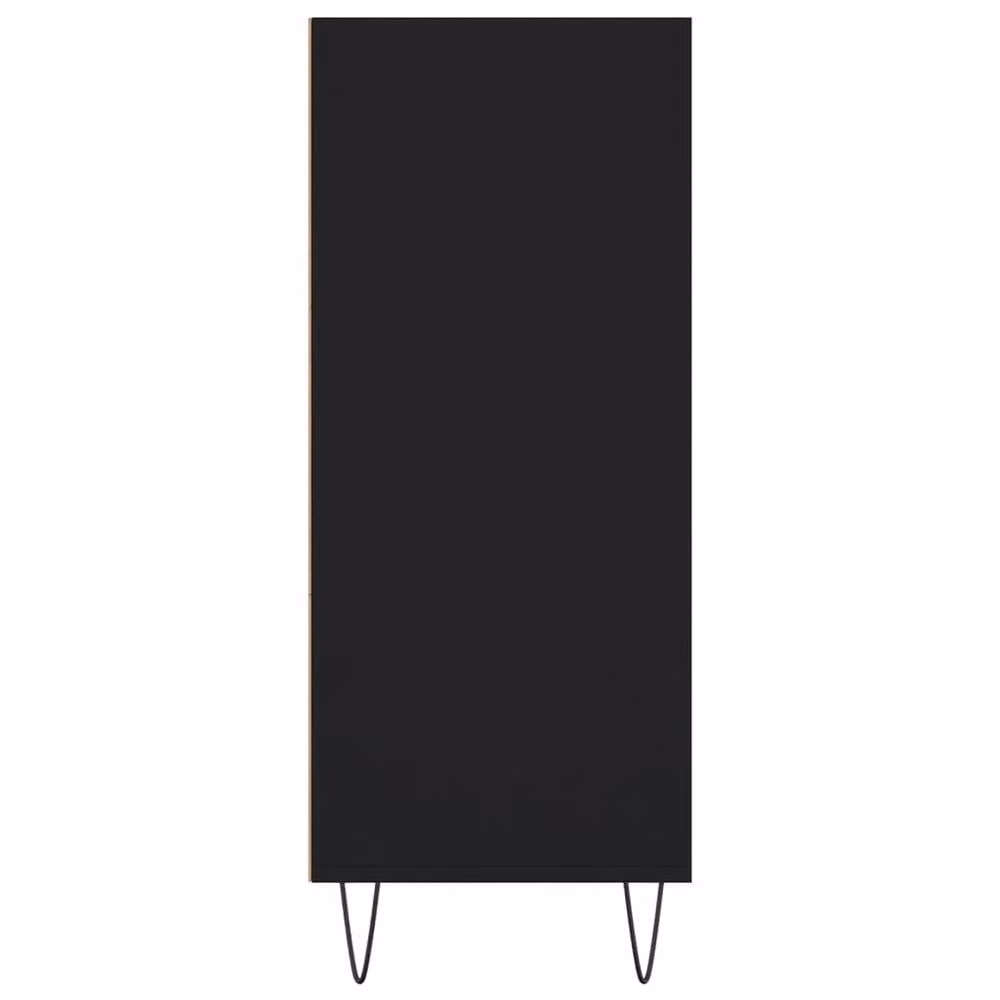 Berkfield Home Black Modern Highboard W/D/H: 57 x 35 x 90 cm – 4