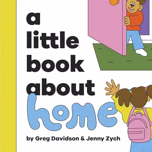 DK A Little Book About Home White Paper and Cardboard Book