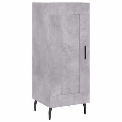 vidaXL Modern Sideboard in Concrete Grey, W/D/H: 34.5 x 34.0 x 90.0 cm – 1