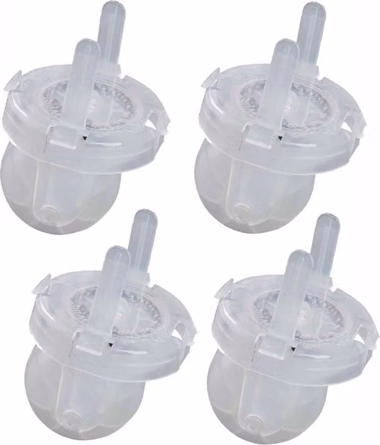 Clever Pots Transparent Plant Pot Wheels for 40 to 50cm Planters
