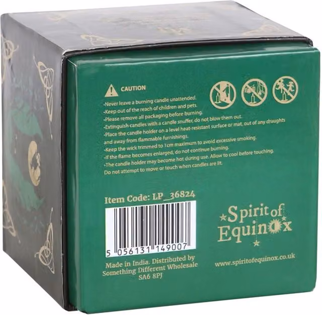 KDMK Witches' Sanctuary Protection Candle in Black