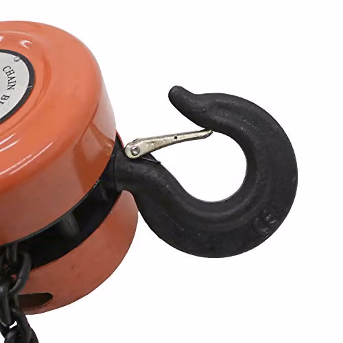 Oypla 2 Ton Heavy Duty Chain Lifting Block and Tackle Hoist in Multicolour – 3