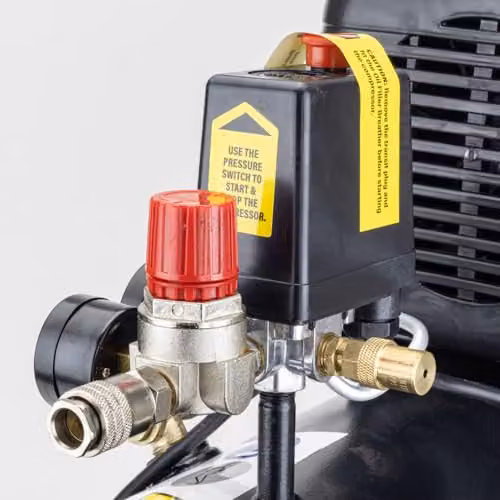 SIP RC2/50 Direct Drive Air Compressor, Black, 50L, 1.5kW, 8 Bar – 6