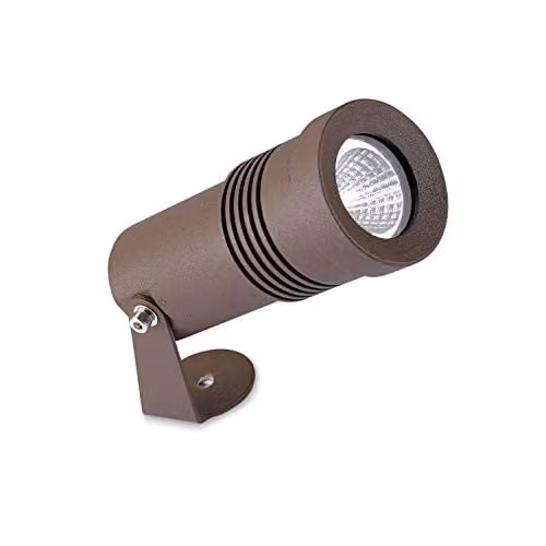 Netlighting LEDS C4 Micro Outdoor LED Spotlight in Brown, 740lm, 3000K, IP65