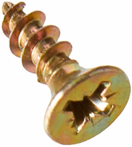 Forgefix Multi-Purpose Pozidriv Self-Countersinking Wood Screws, Silver, 3.0 x 10 mm – 4