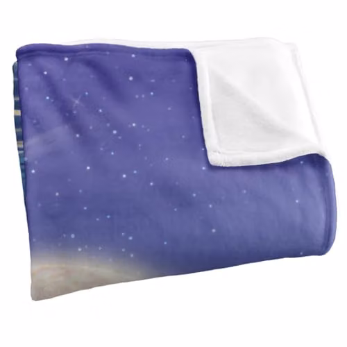 JQ Licensing JLo Christmas Polar Bear and Penguins Silky Touch Super Soft Throw Blanket, White, W: 152 cm, D: 127 cm – 2