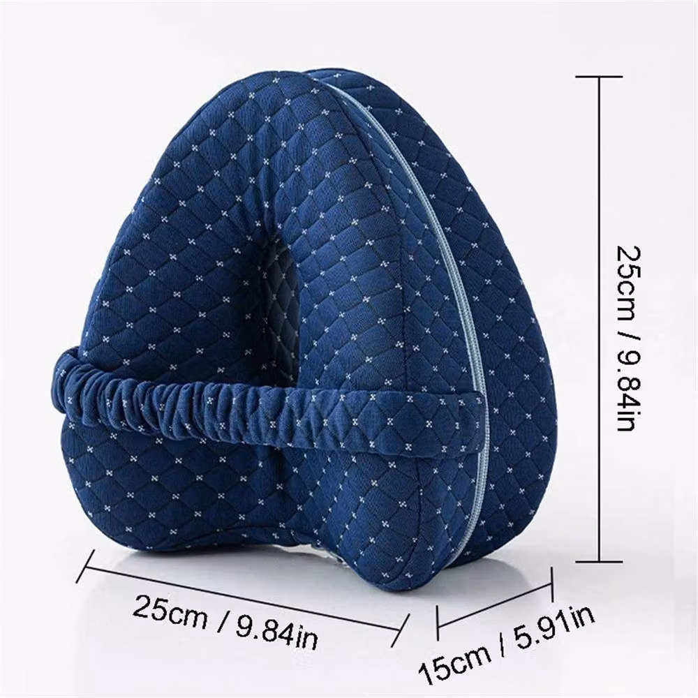 VOGREX Orthopedic Memory Foam Wedge Leg Pillow for Adults, Blue – 2