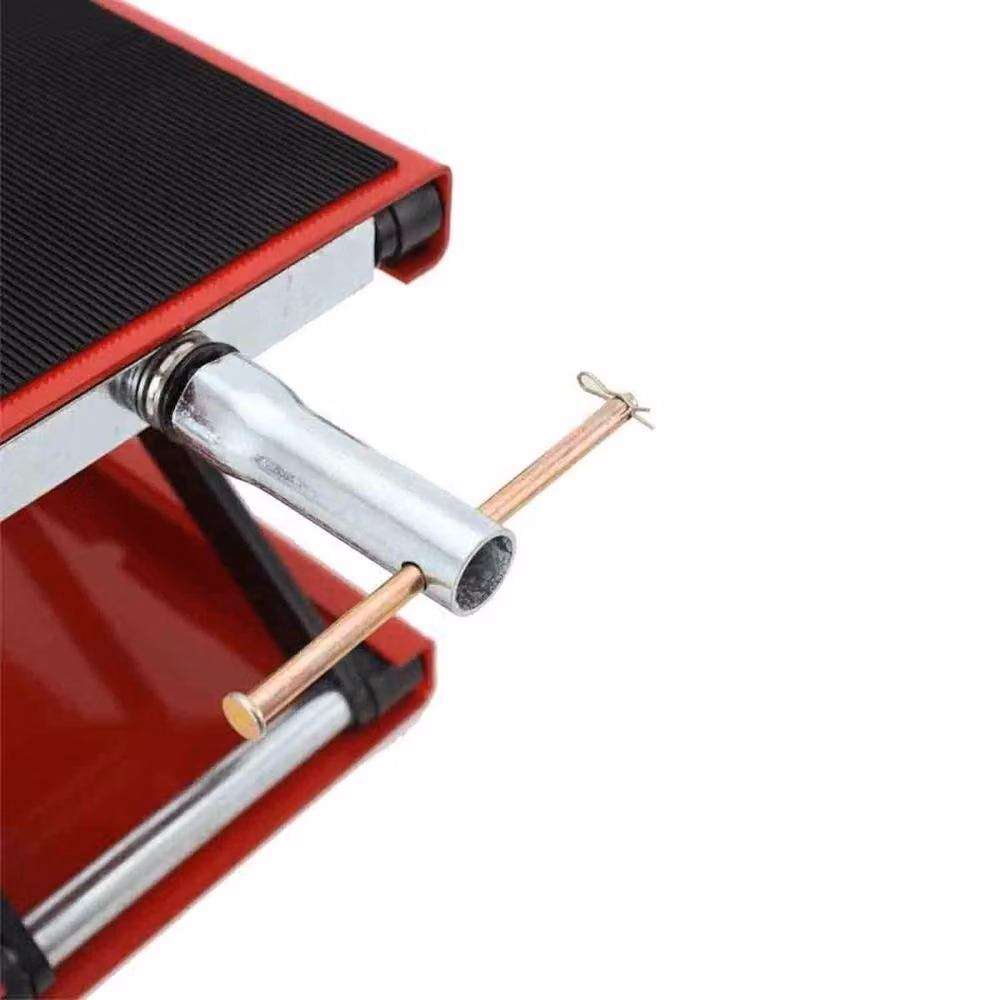 NESTLUNE Motorbike Lift Jack Stand Red W: 100 cm, D: 40 cm, H: 35 cm – 4
