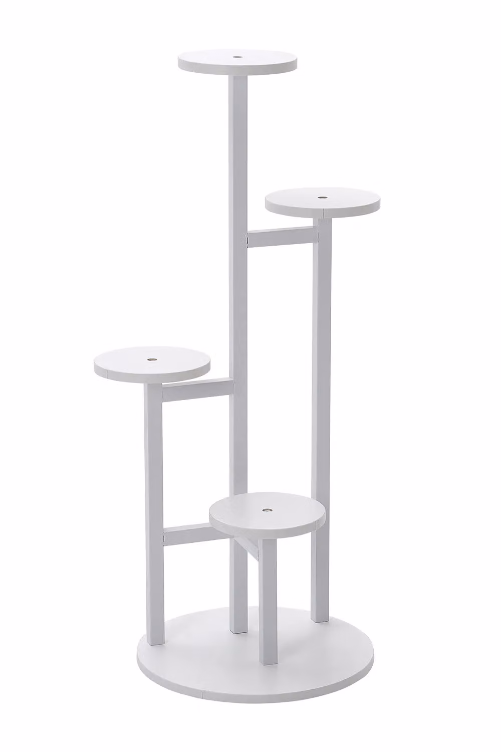 Living and Home 4 Tier White Corner Plant Stand for Indoor Flower Pots – 2