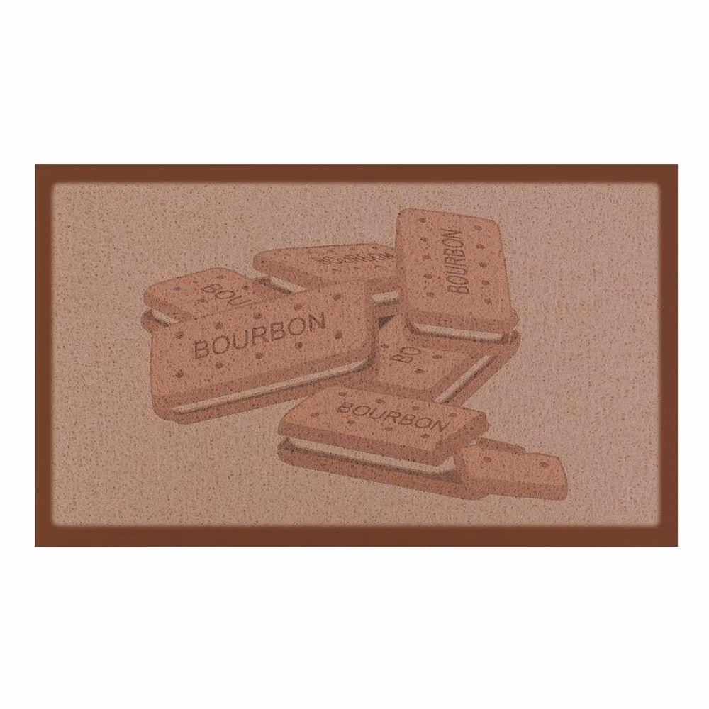 Artsy Mats Bourbons Brown Indoor/Outdoor Doormat, W: 90 cm, D: 60 cm – 2