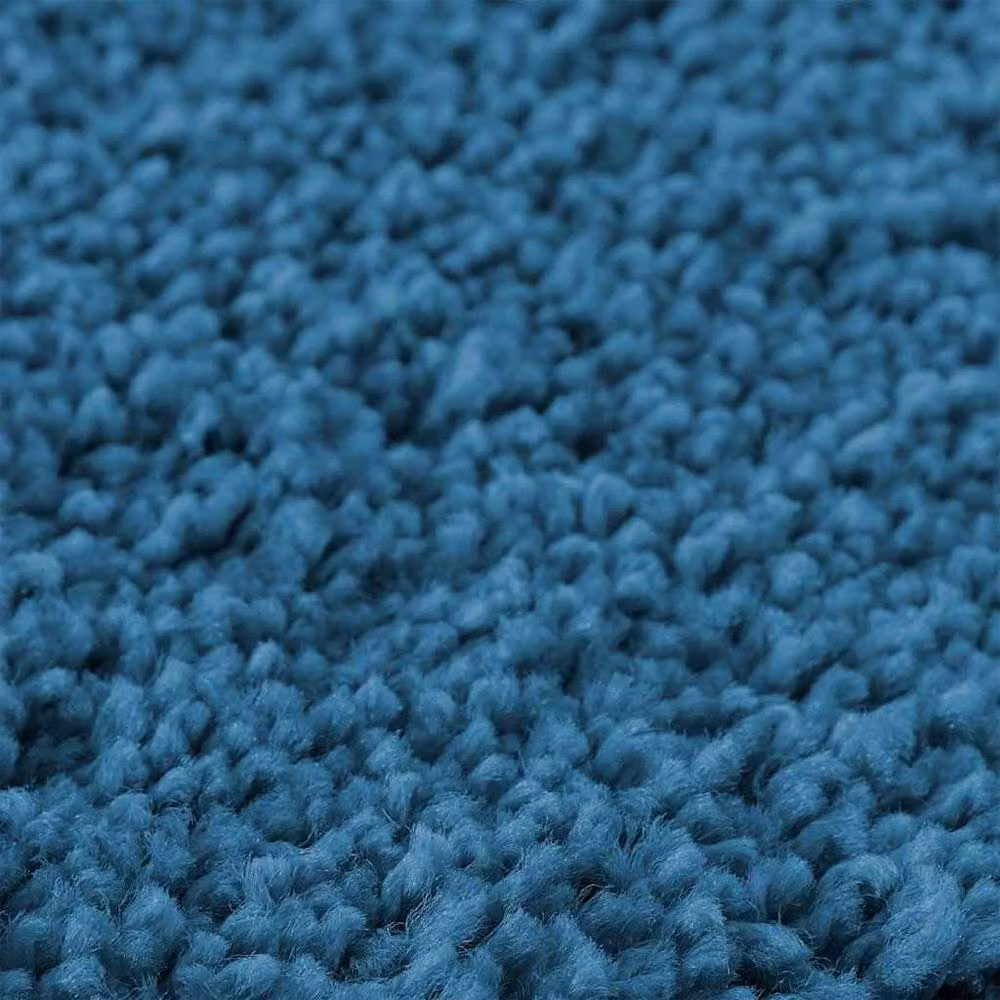 Berkfield Home Modern Rectangular Non-Slip Bath Mat, Blue, W: 70 cm, L: 120 cm – 5