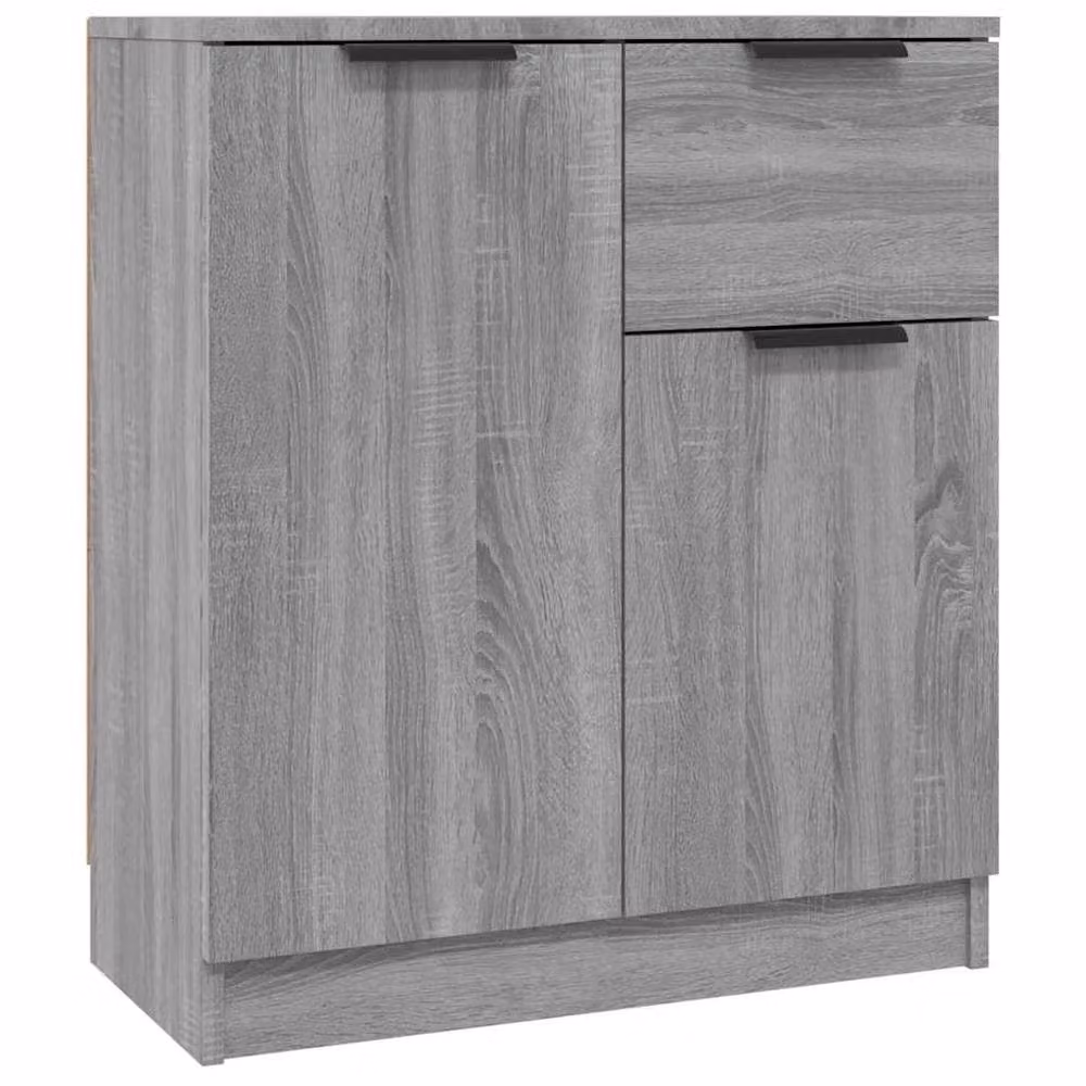Berkfield Home Sonoma Sideboard in Grey, W/D/H: 60 x 30 x 70 cm – 2
