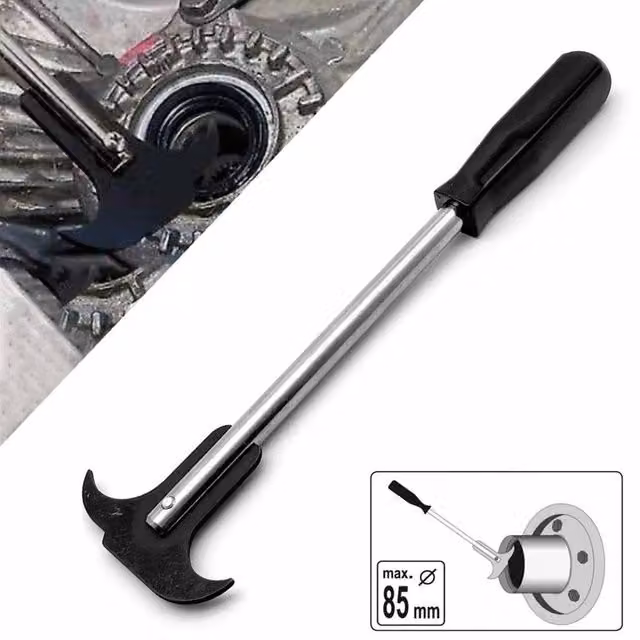 SPETLEK Seal Puller Tool for O-Rings, Oil and Grease, Black, W: 520 mm, H: 52 mm