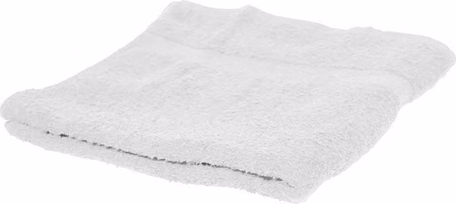 Towel City Classic Range 400 GSM Cotton Terry Bath Towel in White, W: 70 cm, L: 130 cm
