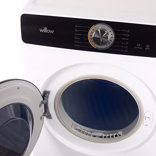 Willow W10TDW 10kg Vented Front Loading Tumble Dryer, White – 5