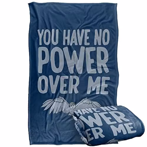LOGOVISION Labyrinth Movie Stars Silky Touch Super Soft Blue Fleece Throw Blanket W/D/H: 91 x 147 cm