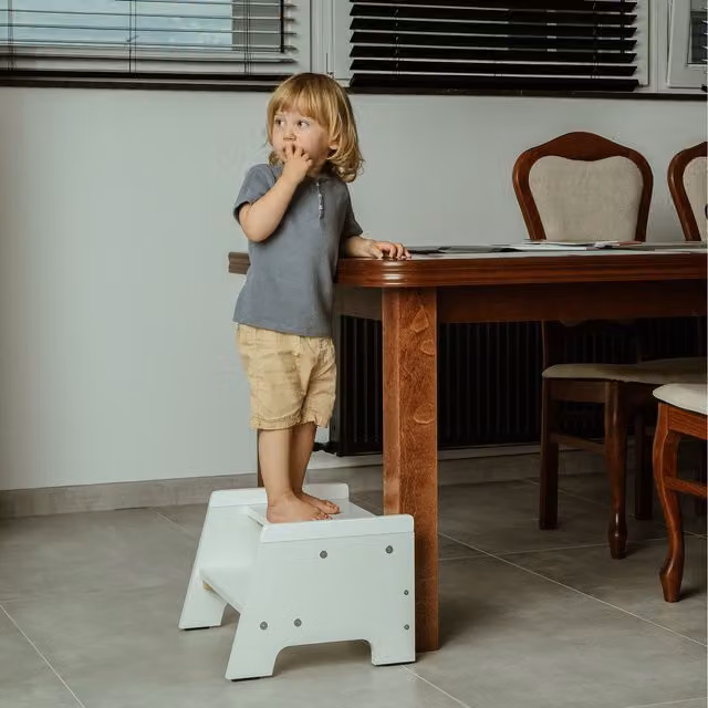 Love For Sleep The Original Step Stool in White