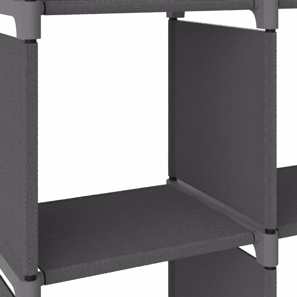 Berkfield Home Modern 5-Cube Display Shelf, Grey, W/D/H: 103 x 30 x 72.5 cm – 3