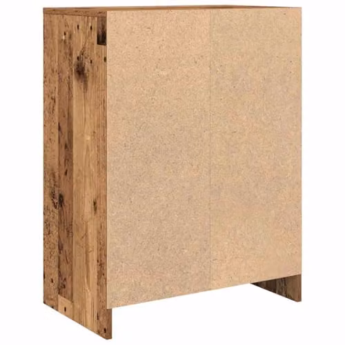 vidaXL Rustic Old Wood Sideboard in Brown, W/D/H: 57 x 34 x 76 cm – 6