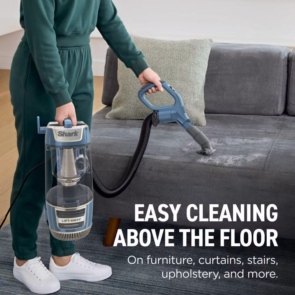 Shark Rotator Pet Pro Bagless Corded Vacuum Cleaner with HEPA Filter and Anti-Tangle Roller in Blue – 3