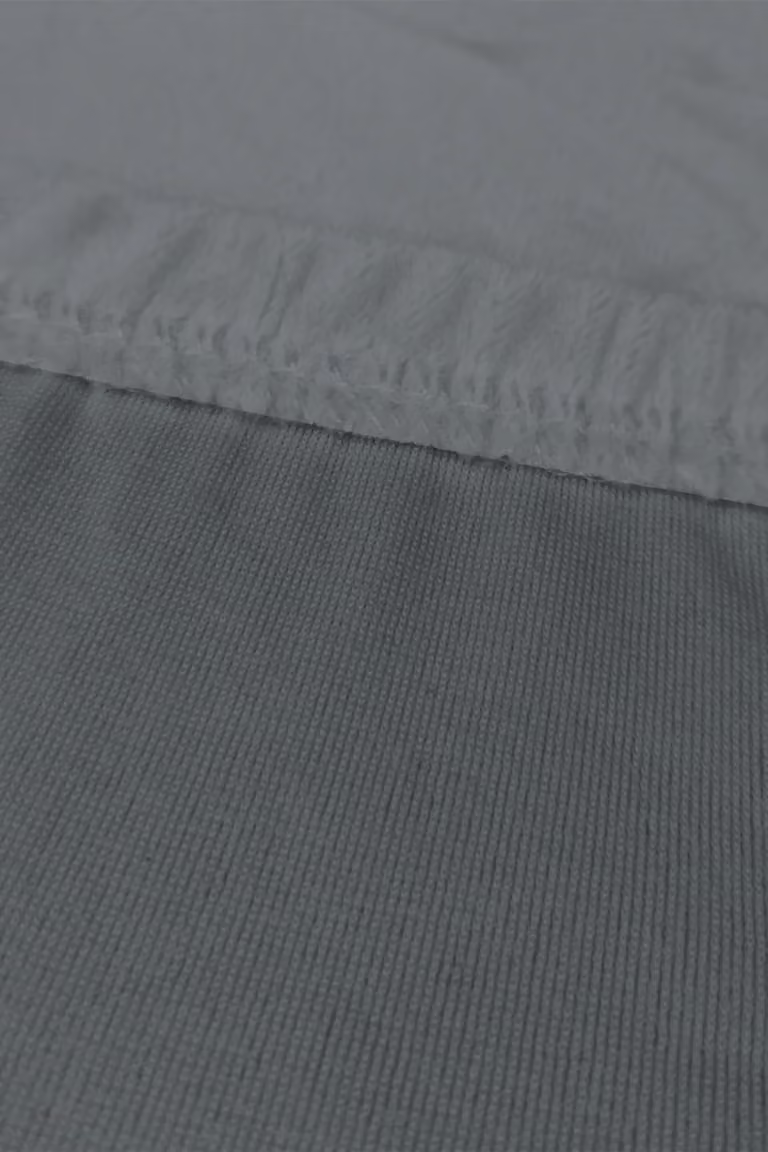 Neel Blue Velvet High-Back Dining Chair Covers, Stretchable Spandex Slipcovers in Grey and Blue