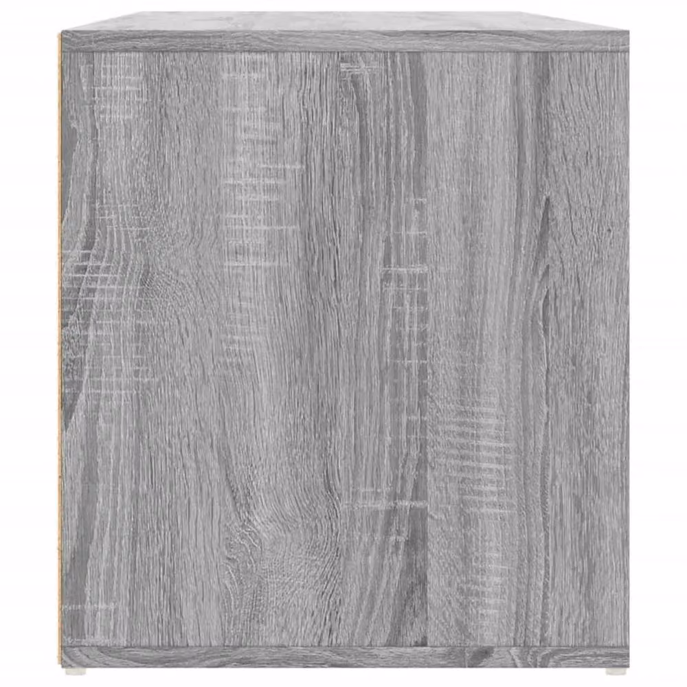Berkfield Home Corner Cabinet in Grey Sonoma, W/D/H: 160 x 40 x 45 cm