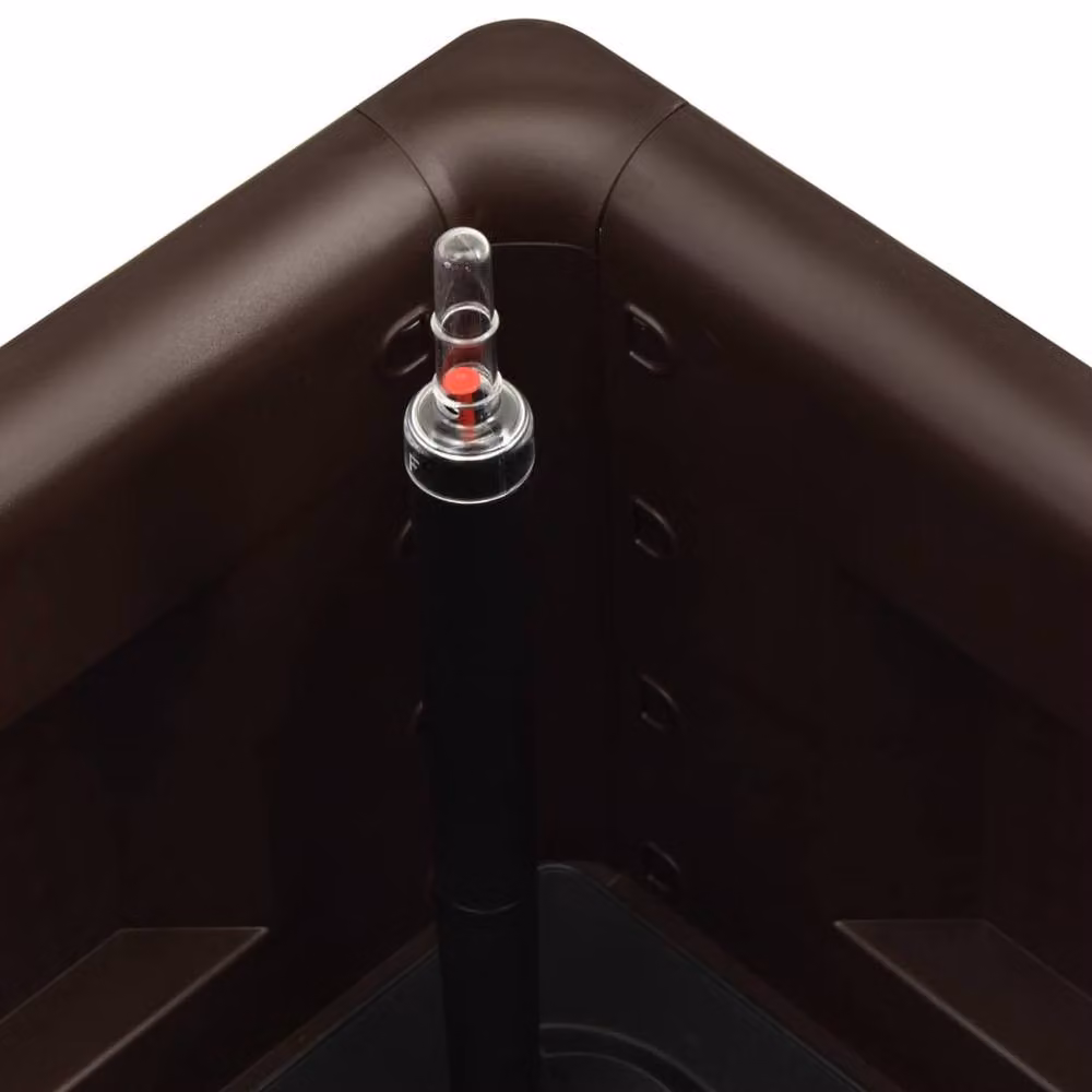 Berkfield Home Garden Raised Bed with Self Watering System in Black and Brown, W/D/H: 100 x 43 x 33 cm – 3