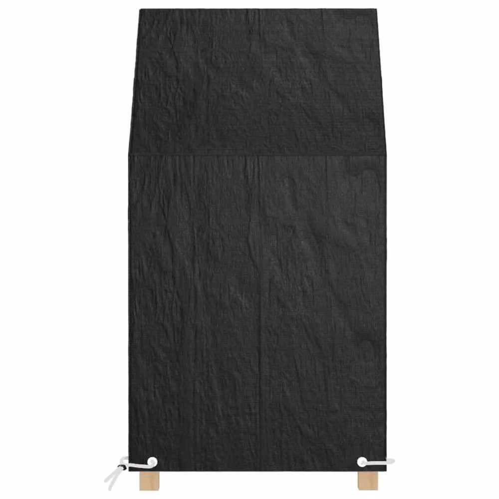 Berkfield Home Water-Repellent Dining Chair Cover in Black, W/D/H: 65 x 65 x 80/120 cm – 1