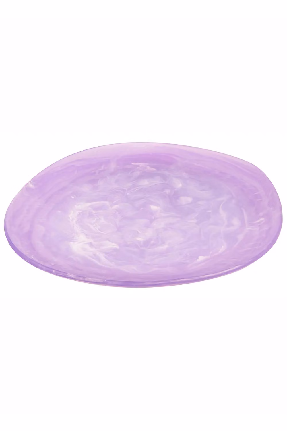 Bread + Butter Round Serving Platter with Small Dip Bowl in Purple – 2