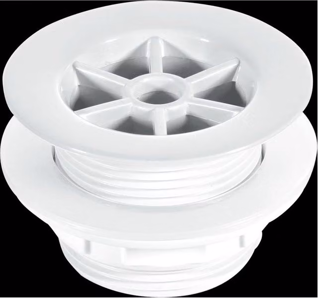 McAlpine WS5 1.5 inch Shower Waste with 70mm White Plastic Flange – 1