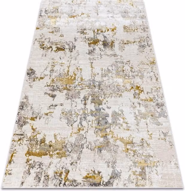 RugsX Bliss Abstract Modern Rug in Yellow and Multicolour, W: 200 cm, L: 290 cm