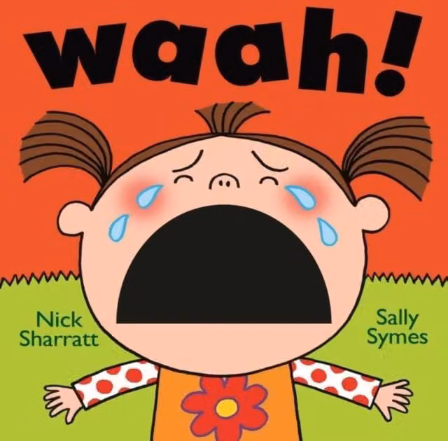 Sally Symes Waah Board Book, Multicolour Cardboard