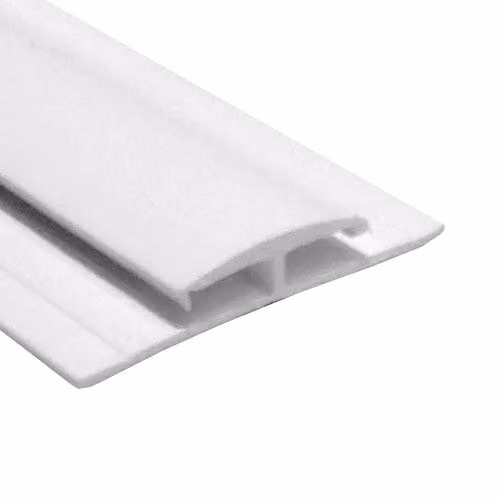 AM Clad PVC Hygiene Cladding One Part Division Bar, White, 3m