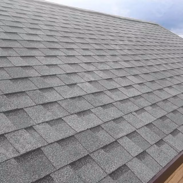 Garden Sanctuary Pack of 14 Laminated Roofing Asphalt Shingles in Grey