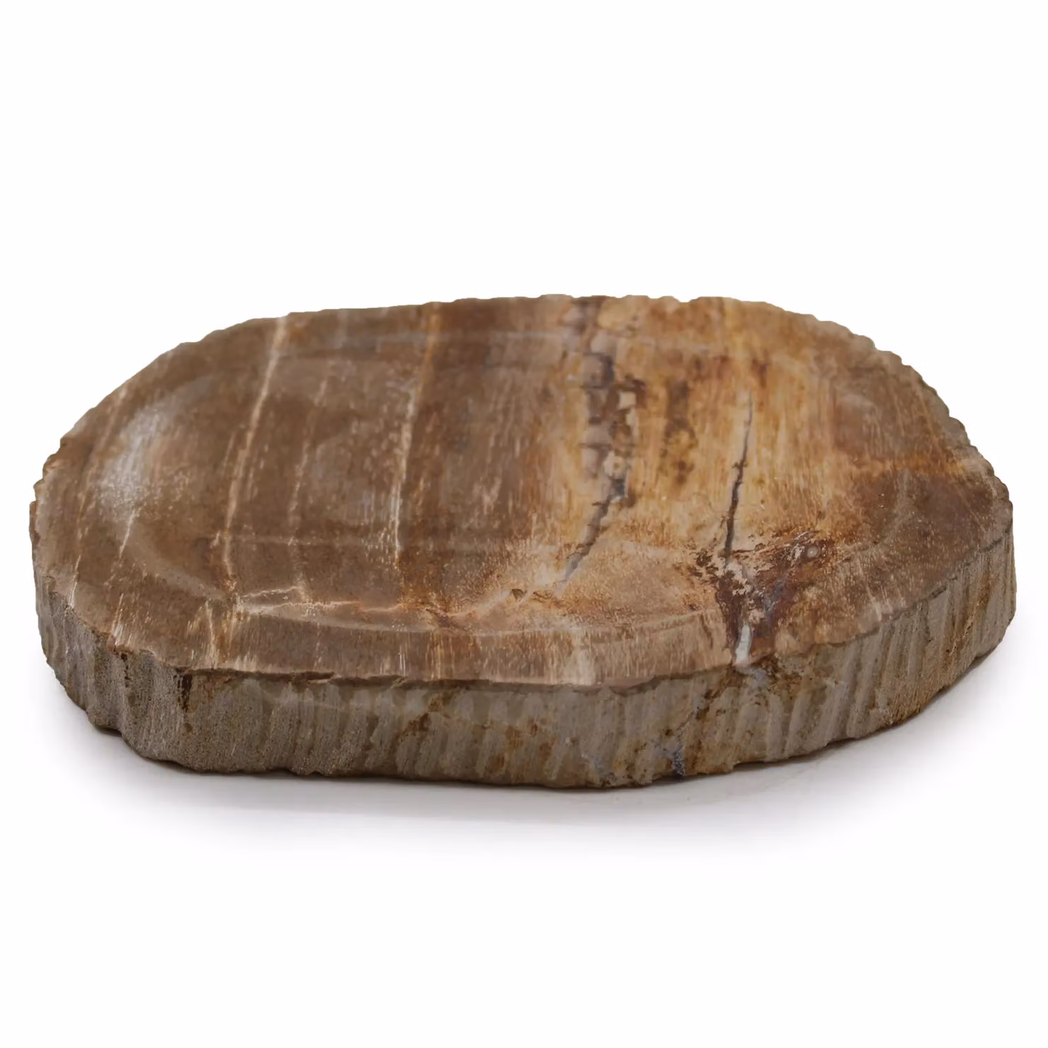 KDMD Petrified Wood Brown Stone Soap Dish – 2